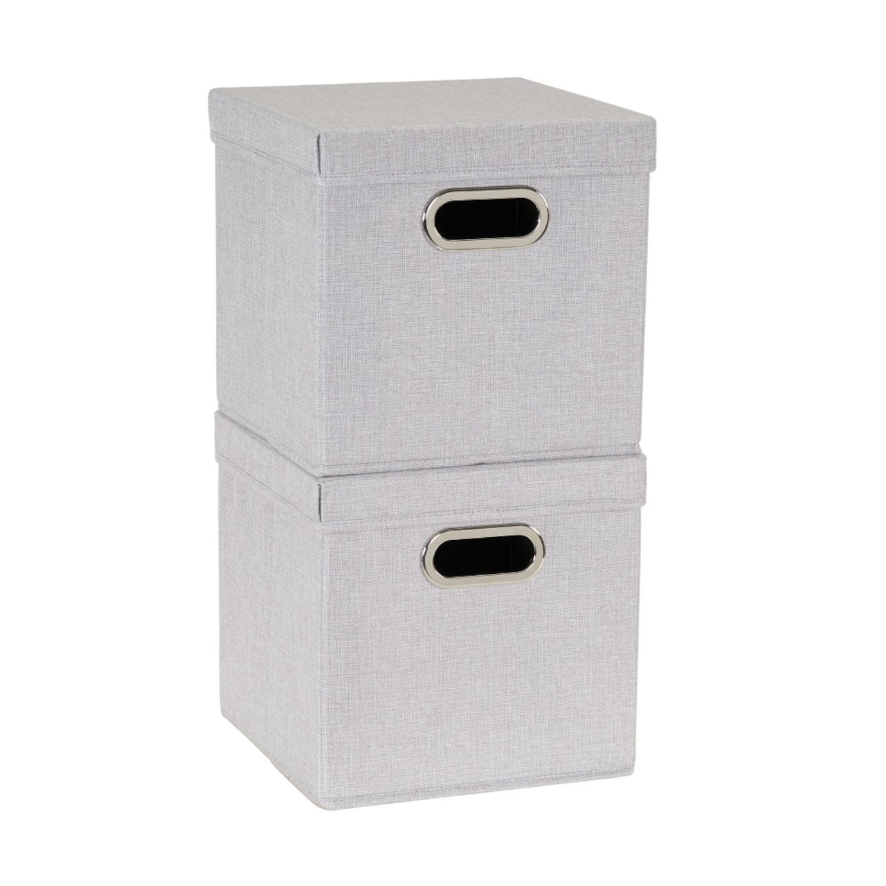 Household Essentials Storage Bins with Lids, 2ct.
